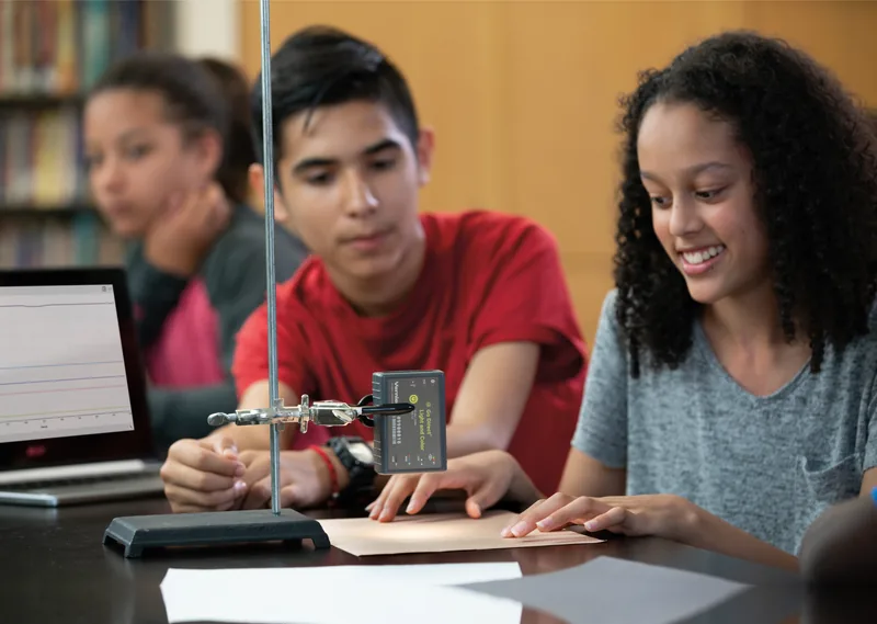 Experimento de física con Vernier